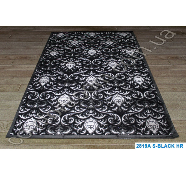 Ковер Hadise 2819a black - Фото 1